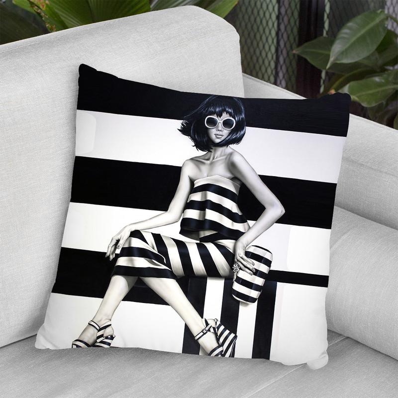 Parallel Lines Throw Pillow By Scott Rohlfs