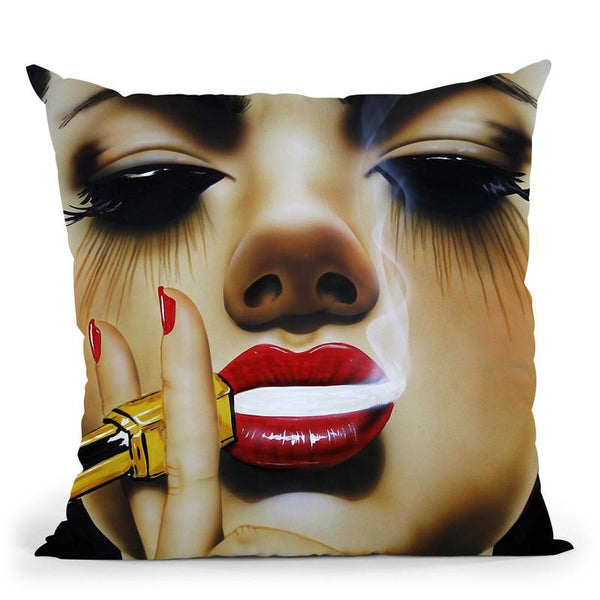 Pour Yourself A Drink Study Throw Pillow By Scott Rohlfs