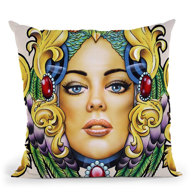 Alone In The World Throw Pillow By Scott Rohlfs