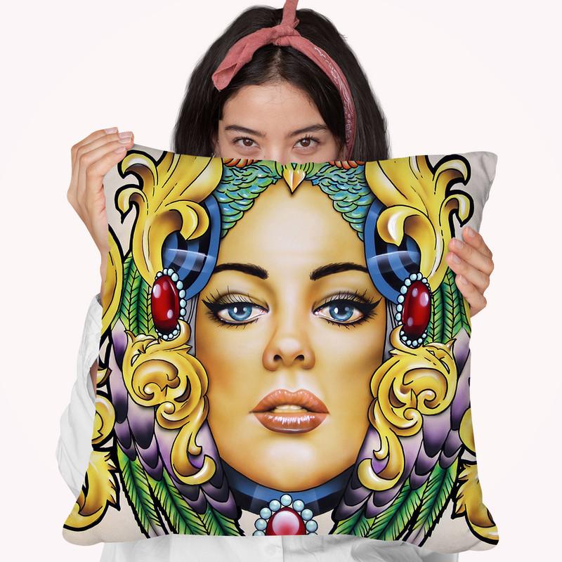 Alone In The World Throw Pillow By Scott Rohlfs