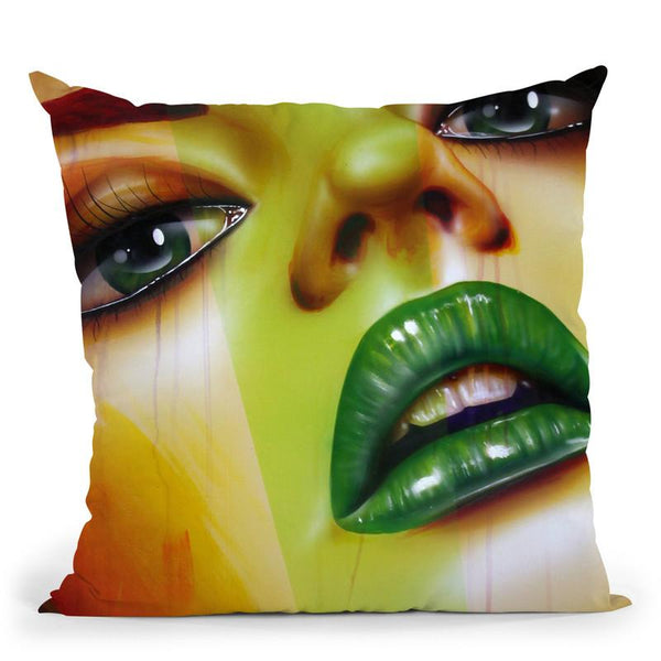 Save Me Tragedy Throw Pillow By Scott Rohlfs