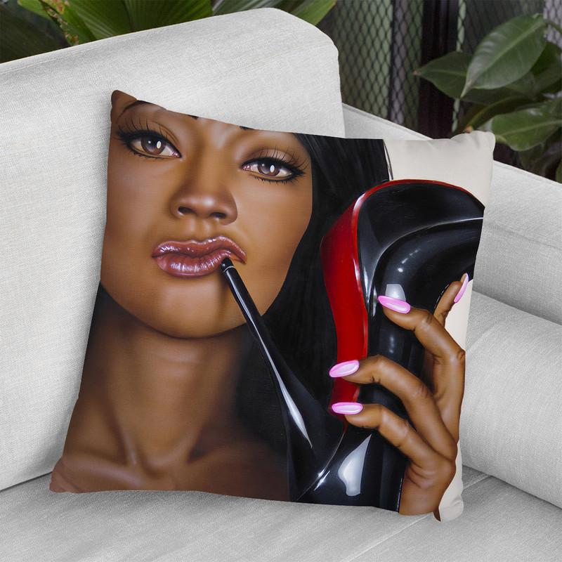Shoe Problem Throw Pillow By Scott Rohlfs
