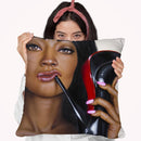 Shoe Problem Throw Pillow By Scott Rohlfs