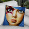 Stary Eyed Throw Pillow By Scott Rohlfs