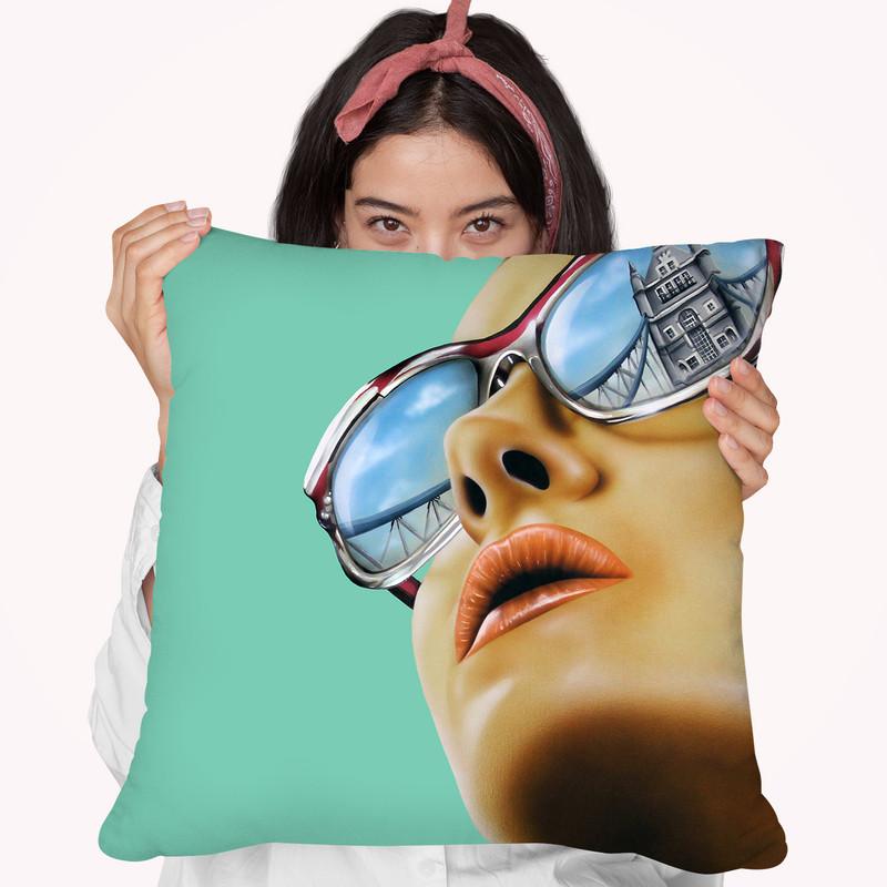 Anywhere But Home Throw Pillow By Scott Rohlfs