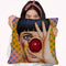 Tears Of A Clown Throw Pillow By Scott Rohlfs