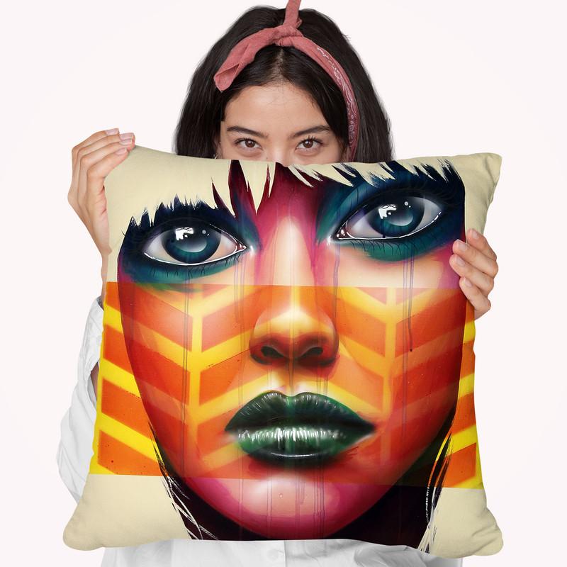 The 6Th Sense Throw Pillow By Scott Rohlfs