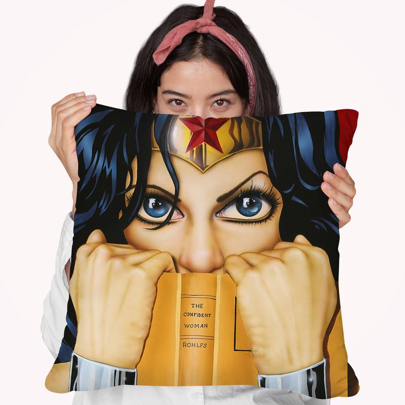 The Confident Woman Throw Pillow By Scott Rohlfs
