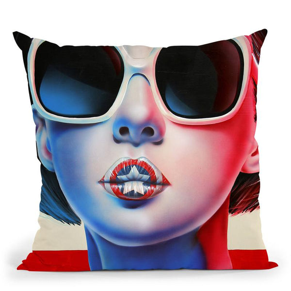 The New National Anthem Throw Pillow By Scott Rohlfs
