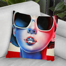 The New National Anthem Throw Pillow By Scott Rohlfs
