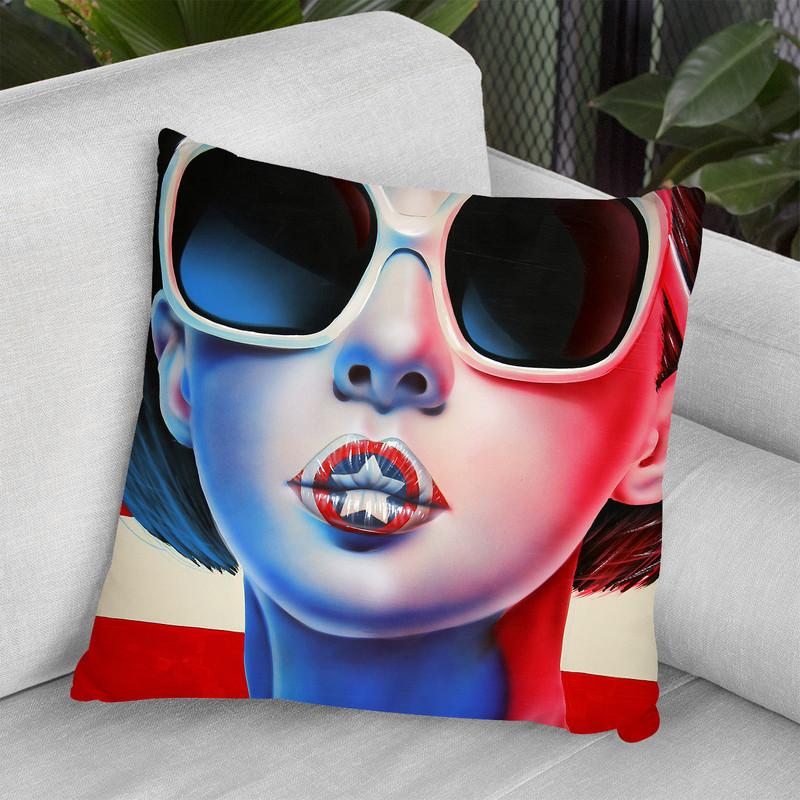 The New National Anthem Throw Pillow By Scott Rohlfs
