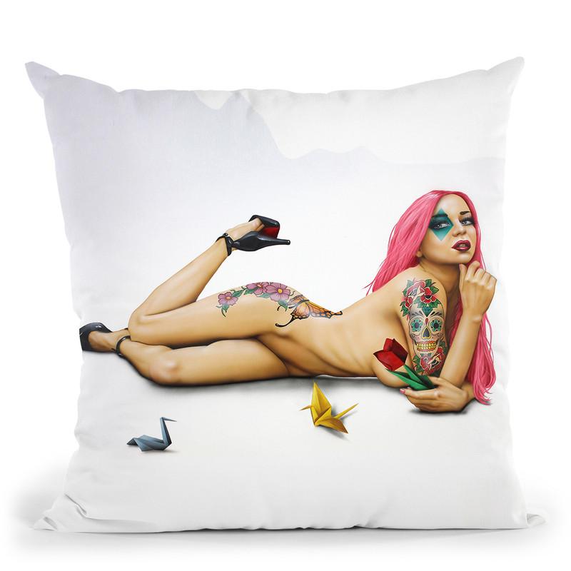 Transformation Throw Pillow By Scott Rohlfs