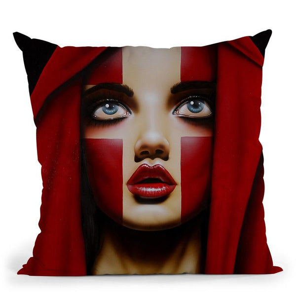 Where The Lines Overlap Throw Pillow By Scott Rohlfs