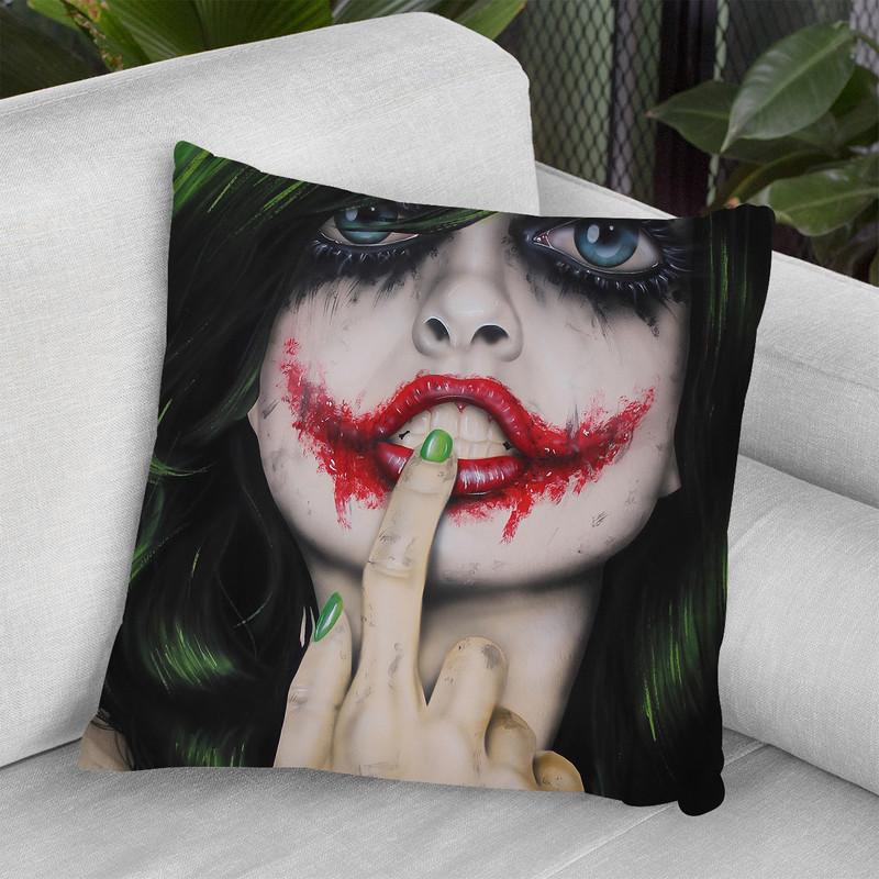 Why So Serious Throw Pillow By Scott Rohlfs