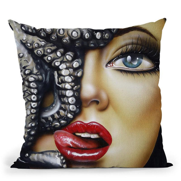 Catch And Release Throw Pillow By Scott Rohlfs