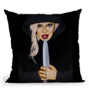 Doing It To Death Throw Pillow By Scott Rohlfs
