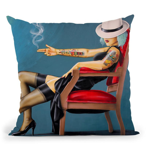 If Legs Could Kill Throw Pillow By Scott Rohlfs