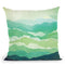 Emerald Spring Throw Pillow By Spacefrog Designs