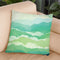 Emerald Spring Throw Pillow By Spacefrog Designs