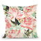 Floral Cranes Throw Pillow By Spacefrog Designs