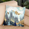 Forest Vista Throw Pillow By Spacefrog Designs