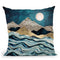 Indigo Sea Throw Pillow By Spacefrog Designs