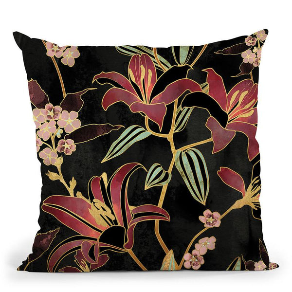 Lily Throw Pillow By Spacefrog Designs