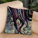 Metallic Ocean Ii Throw Pillow By Spacefrog Designs