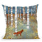 Autumn Fox Throw Pillow By Spacefrog Designs