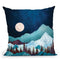 Moon Bay Throw Pillow By Spacefrog Designs