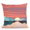 Pinkoasis Throw Pillow By Spacefrog Designs