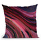 Plum Abstract Throw Pillow By Spacefrog Designs