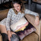 Plum Forest Throw Pillow By Spacefrog Designs