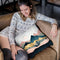 Plush Peaks Throw Pillow By Spacefrog Designs