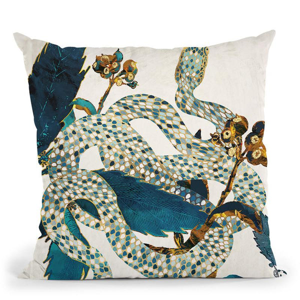 Summer Garden Throw Pillow By Spacefrog Designs