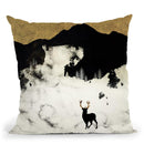 Winter Silence Throw Pillow By Spacefrog Designs