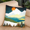 Winters Night Throw Pillow By Spacefrog Designs