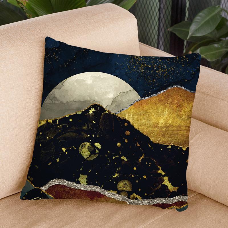 Bronze Night Throw Pillow By Spacefrog Designs