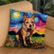 Australian Terrier Throw Pillow by Aja Trier