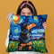 Dachshund Black And Tanorthair Throw Pillow by Aja Trier