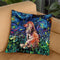 Dachshund Throw Pillow by Aja Trier