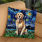 Golden Retriever Throw Pillow by Aja Trier