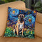 Mastiff Throw Pillow by Aja Trier