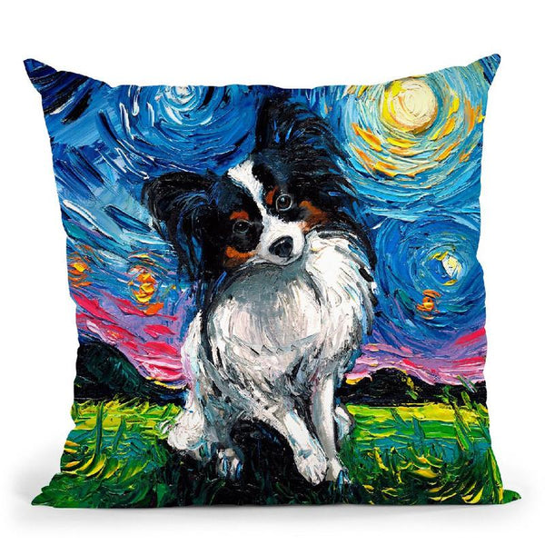 Papillon Throw Pillow by Aja Trier