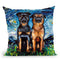 Petit Brabancon Throw Pillow by Aja Trier