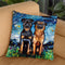 Petit Brabancon Throw Pillow by Aja Trier