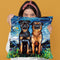Petit Brabancon Throw Pillow by Aja Trier