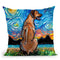 Rhodesian Ridgeback Throw Pillow by Aja Trier
