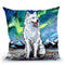 Samoyed Throw Pillow by Aja Trier