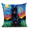Schipperke Throw Pillow by Aja Trier